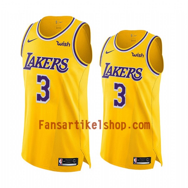 NBA Los Angeles Lakers Trikot Anthony Davis 3 Nike 2019-2020 Icon Edition Swingman - Herren